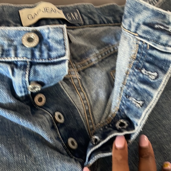 Denim shorts button fly - Picture 3 of 3